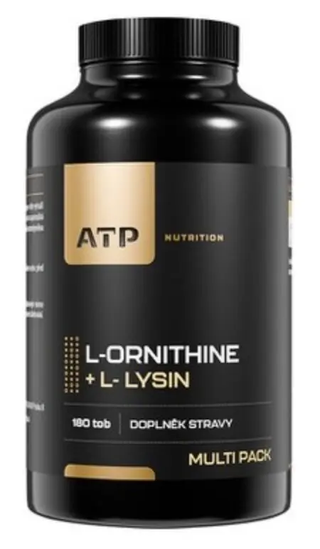 ATP Nutrition L-Ornithine + L-Lysin 180 tob