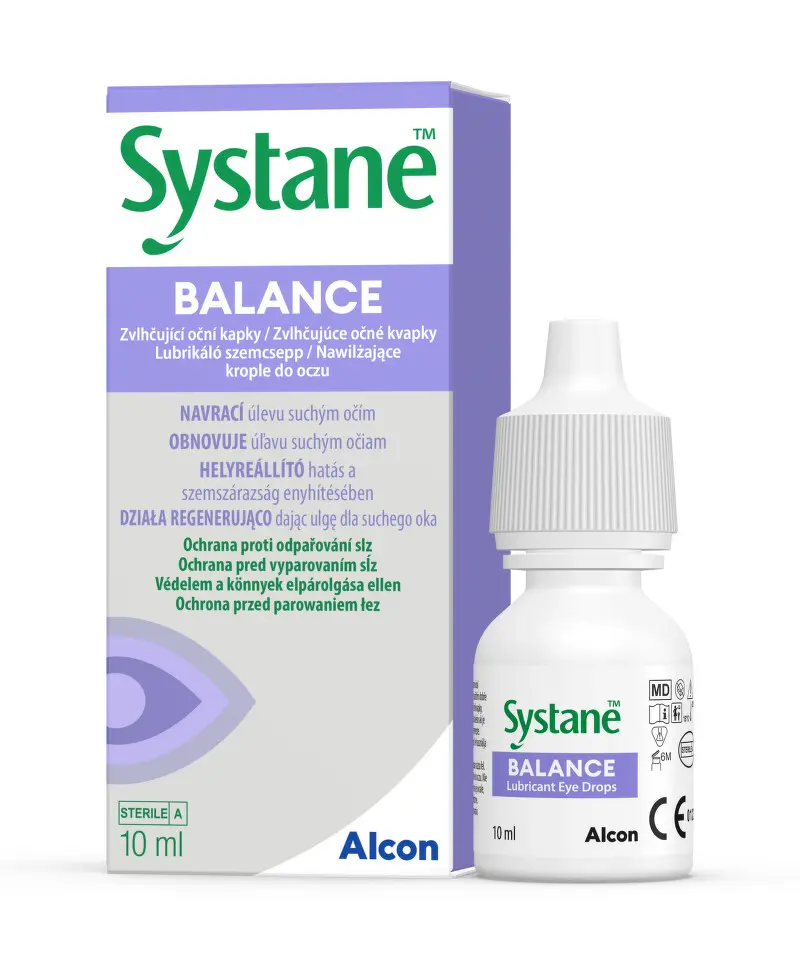 SYSTANE Balance zvlhčující oční kapky 10 ml