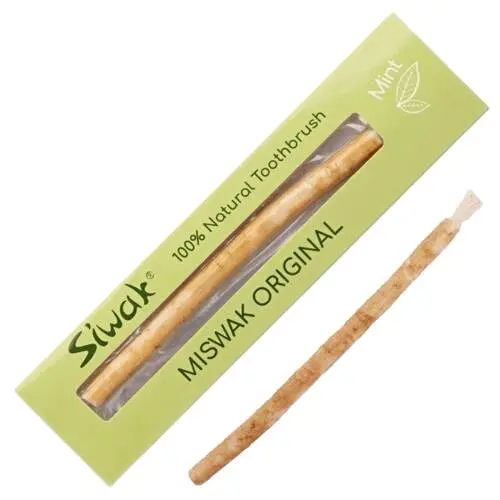 Siwak přírodní s příchutí máty