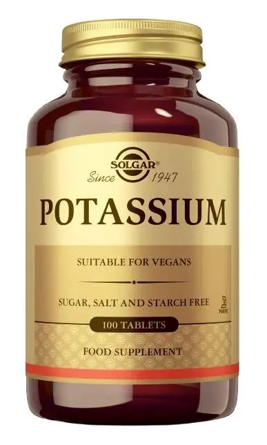 Solgar Potassium tbl.100