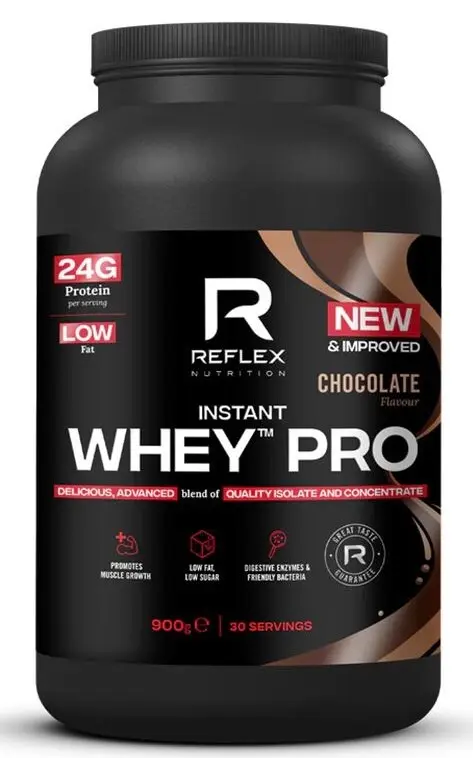 Reflex Instant Whey PRO 900 g NEW - čokoláda