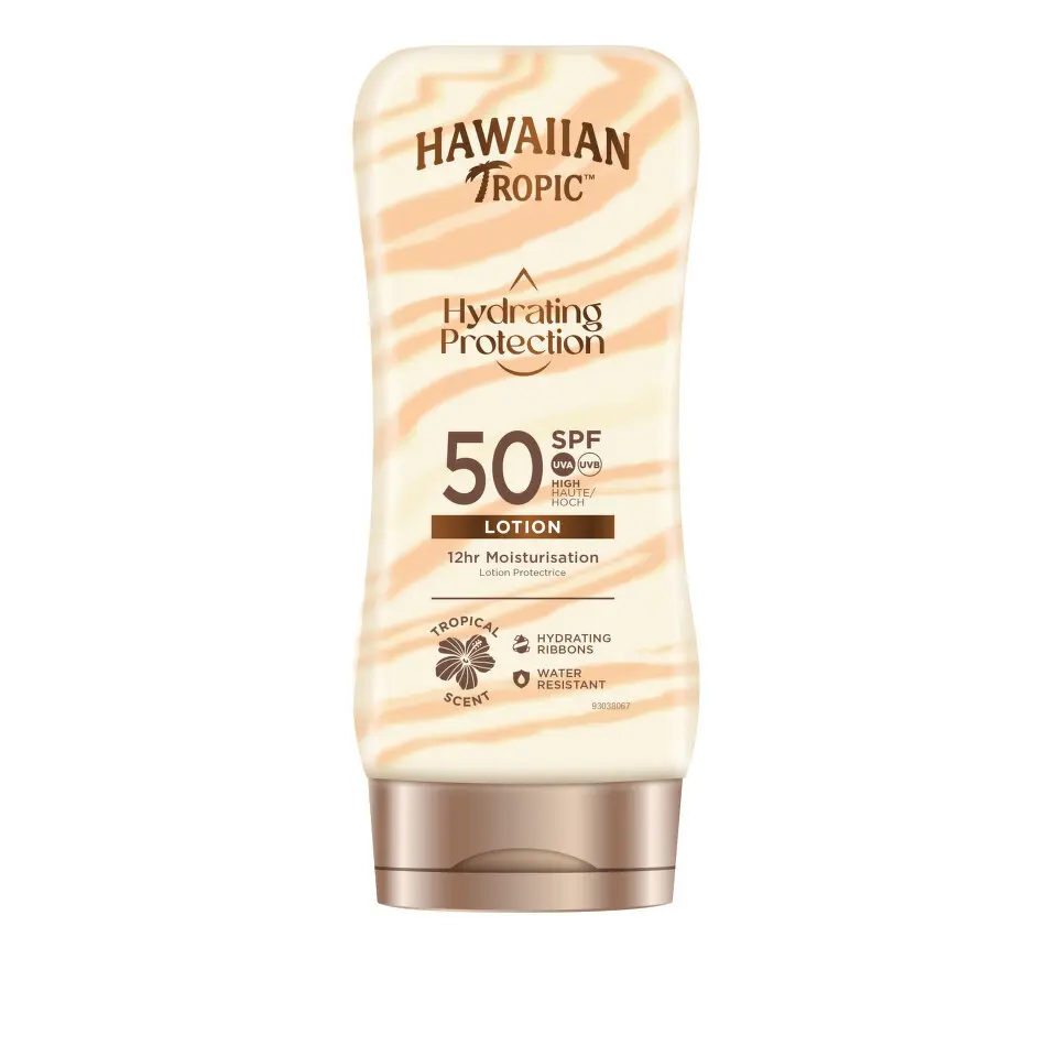 Hawaiian Tropic Hydrating lotion SPF50 180ml