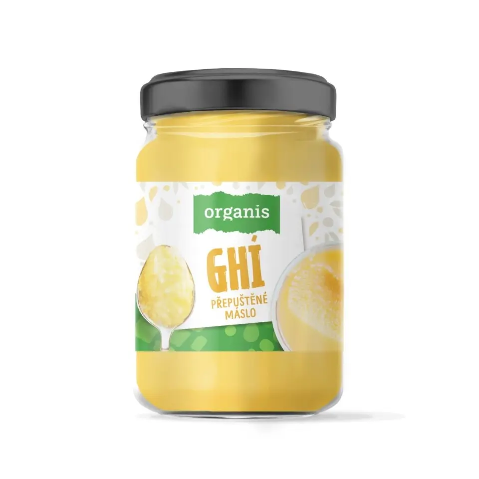 Organis Ghí přepuštěné máslo 1000ml