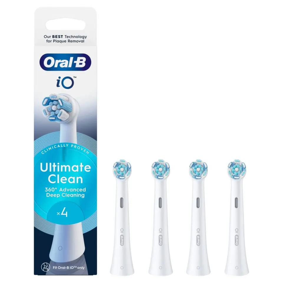 ORAL-B IO Ultimate clean white náhradní hlavice 4 kusy
