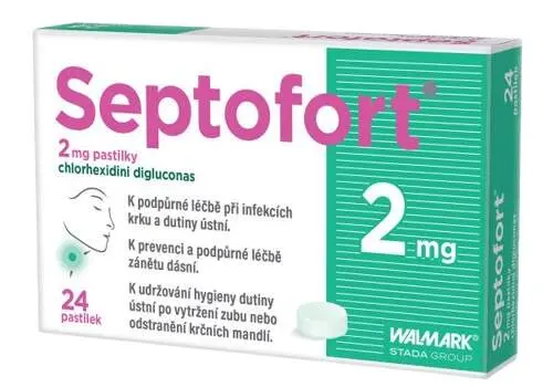 SEPTOFORT 2mg 24 pastilek