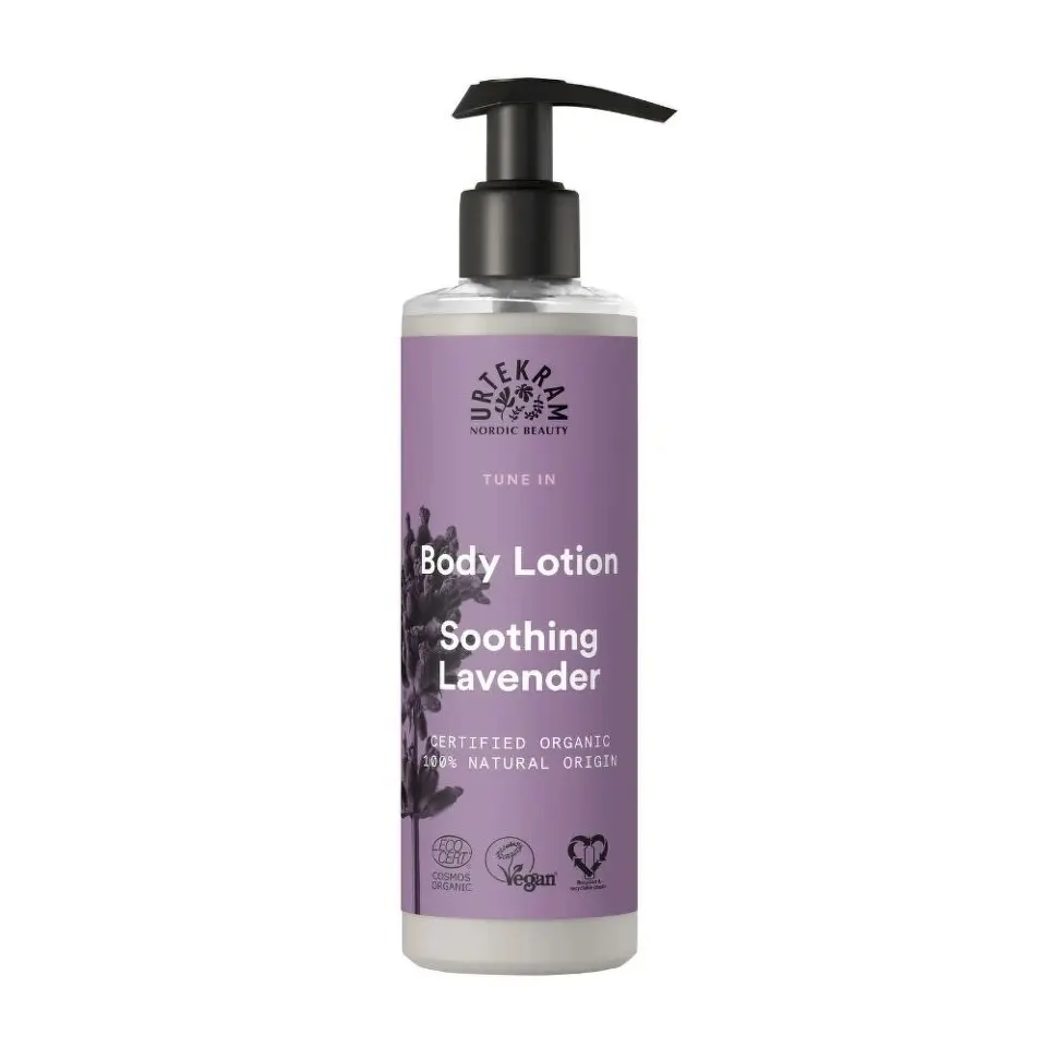 Tělové mléko Zklidňující levandule Urtekram 245ml
