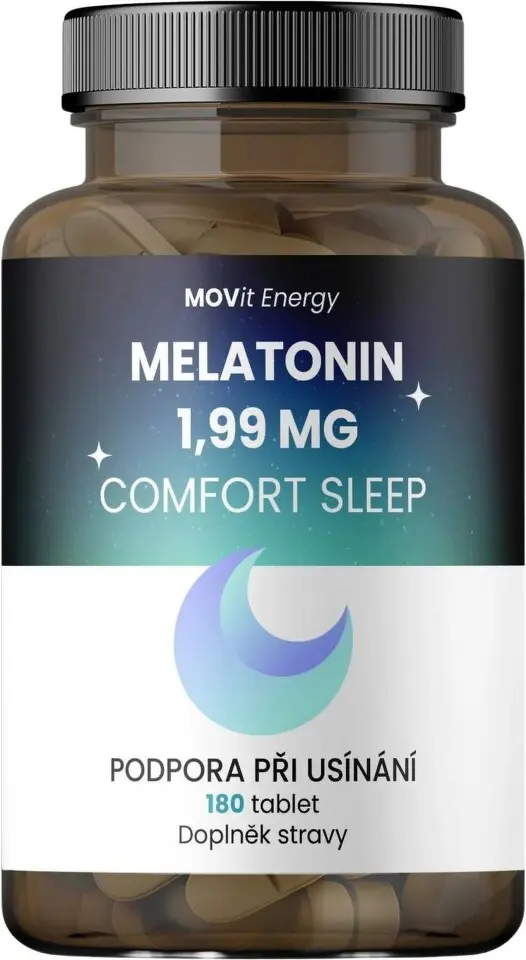 MOVit Melatonin comfort sleep 1.99 mg tbl.180