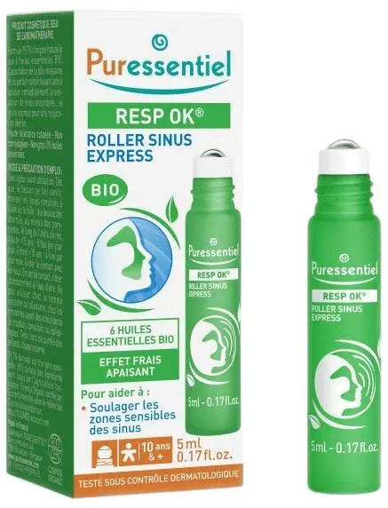 PURESSENTIEL Resp OK Roller na oblast dutin 5ml