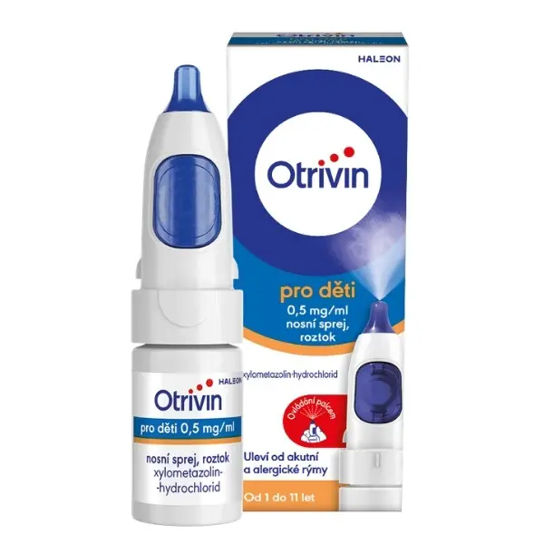 Otrivin pro děti 0.5mg/ml nas.spr.sol.1x10ml II