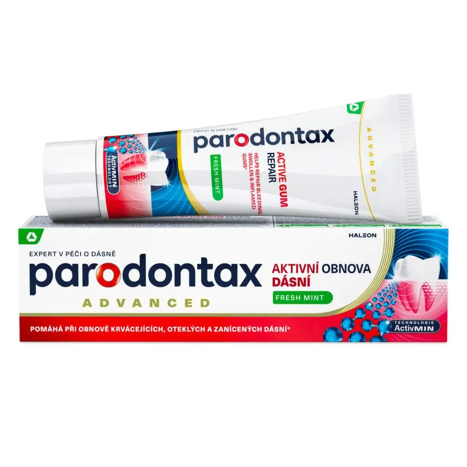 parodontax Zubní pasta Aktivní obnova dásní Fresh Mint 75 ml