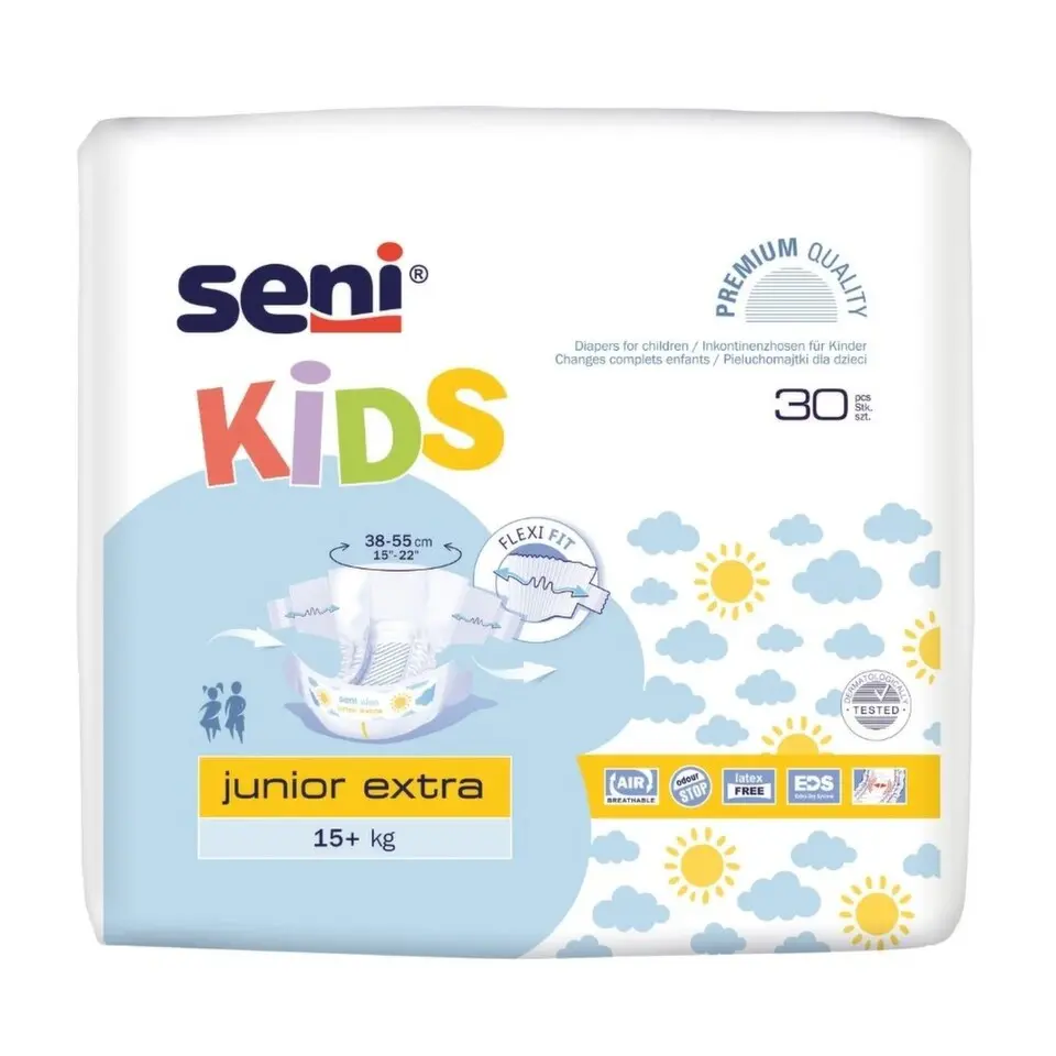 Seni Kids Junior Extra plenko.kalhotky 15+ 30ks