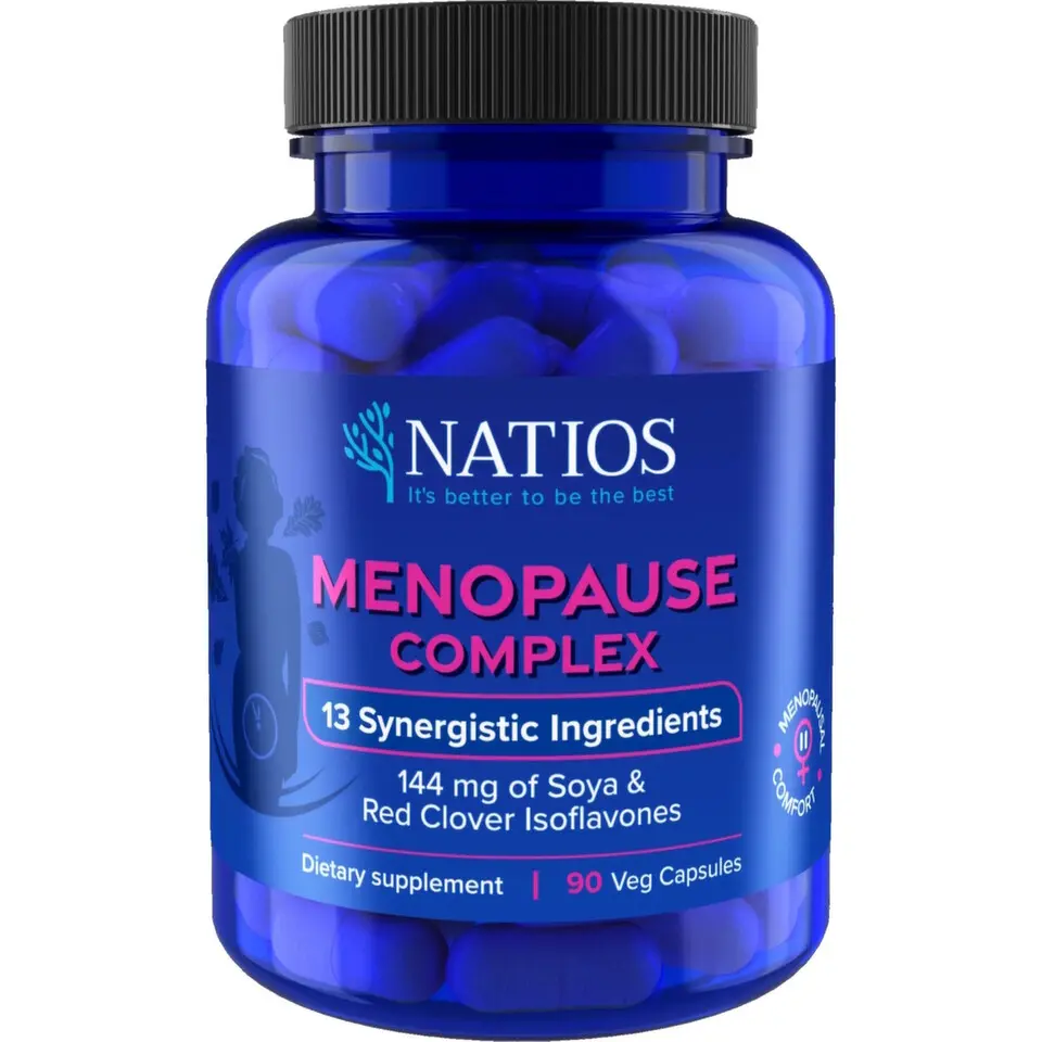 NATIOS Menopause Complex, Komplex 13 složek, 90 veganských kapslí
