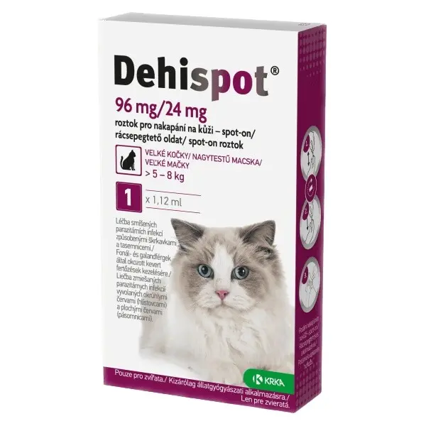 Dehispot 96mg/24mg spot-on 1x1.12ml