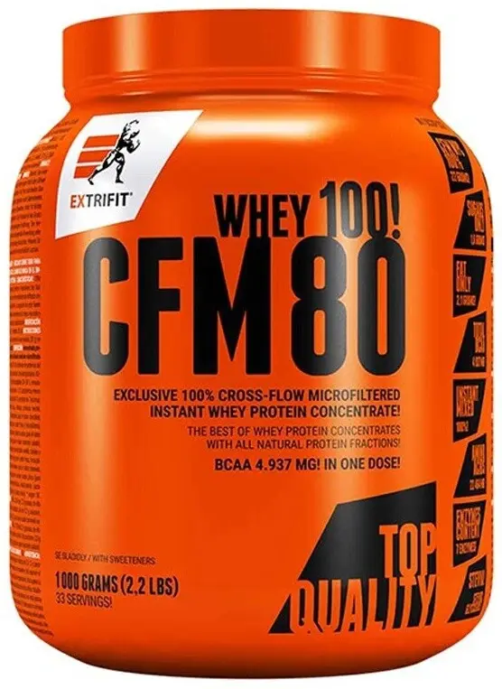 Extrifit CFM Instant Whey 80 1000 g čokoláda kokos