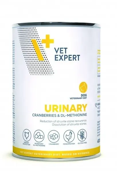 VetExpert VD 4T Urinary Dog konzerva 400g