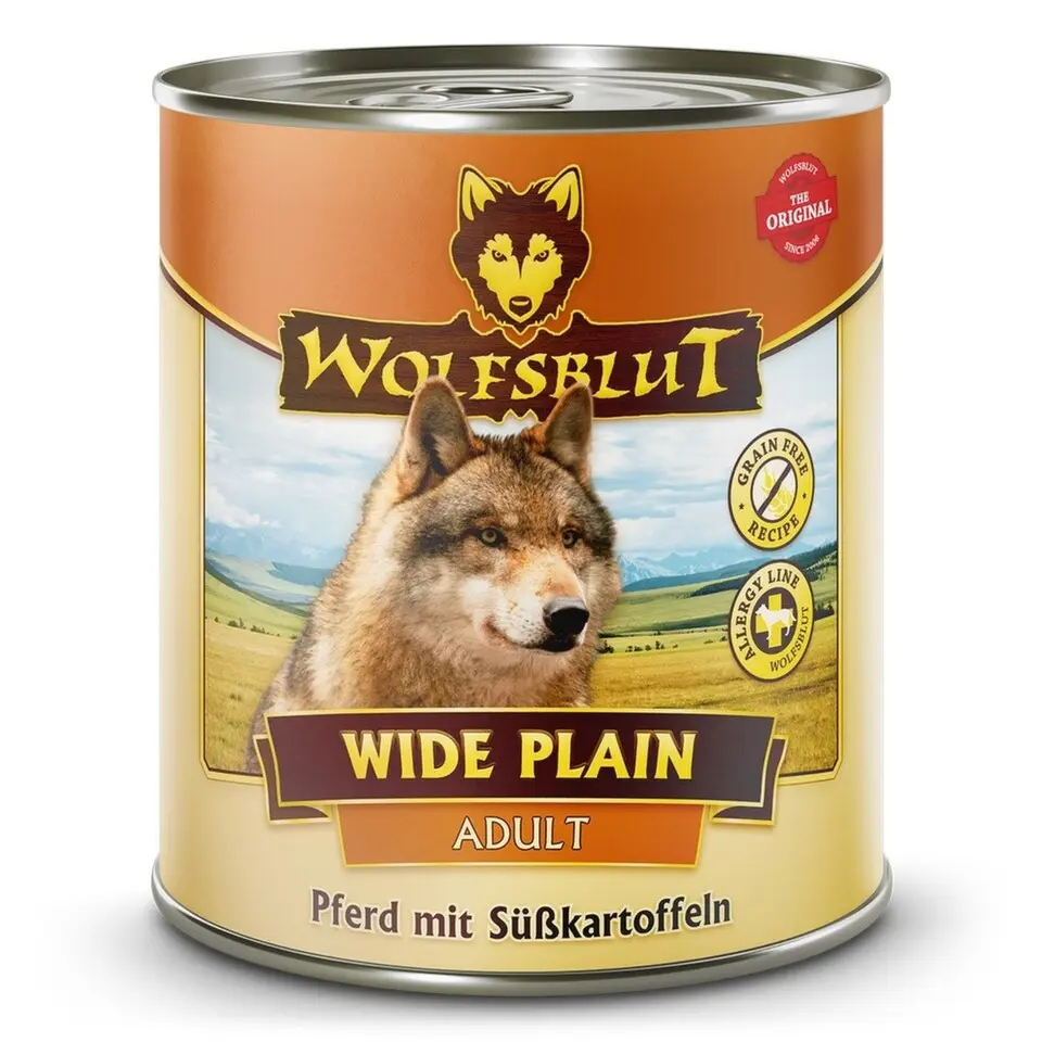 Wolfsblut Dog Adult Wide Plain konz. 800g