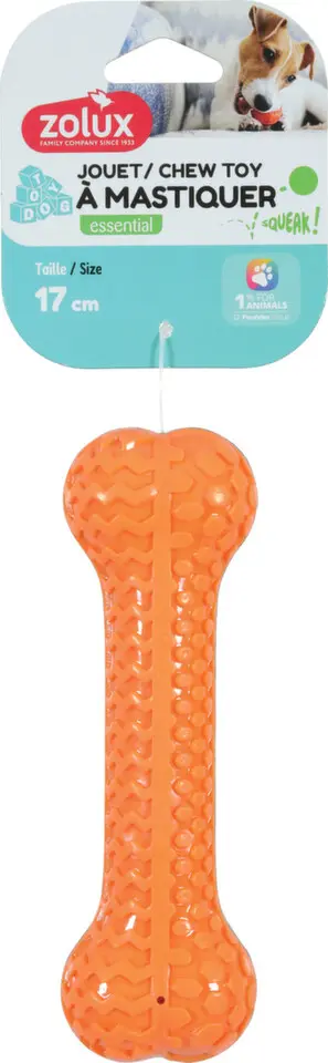 Hračka pes TAO Kost 17cm Zolux