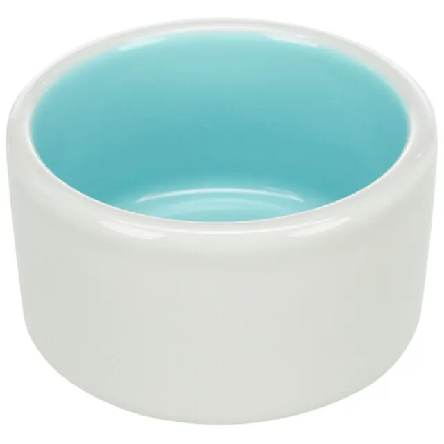 Miska keramická s glazurou 100ml 7cm krémová/modrá TR
