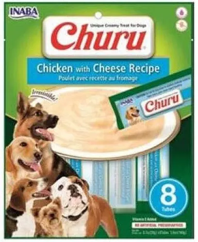 Churu Dog Chicken with Cheese 8x20g
