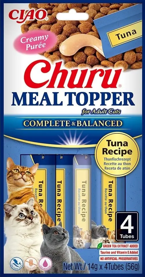 Churu Cat meal topper tuna recipe 4x14g