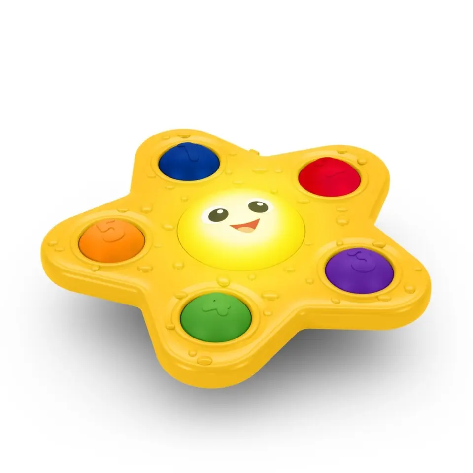 BABY EINSTEIN Hračka aktivní s přísavkou Pop & Glow Starfish? 6m+