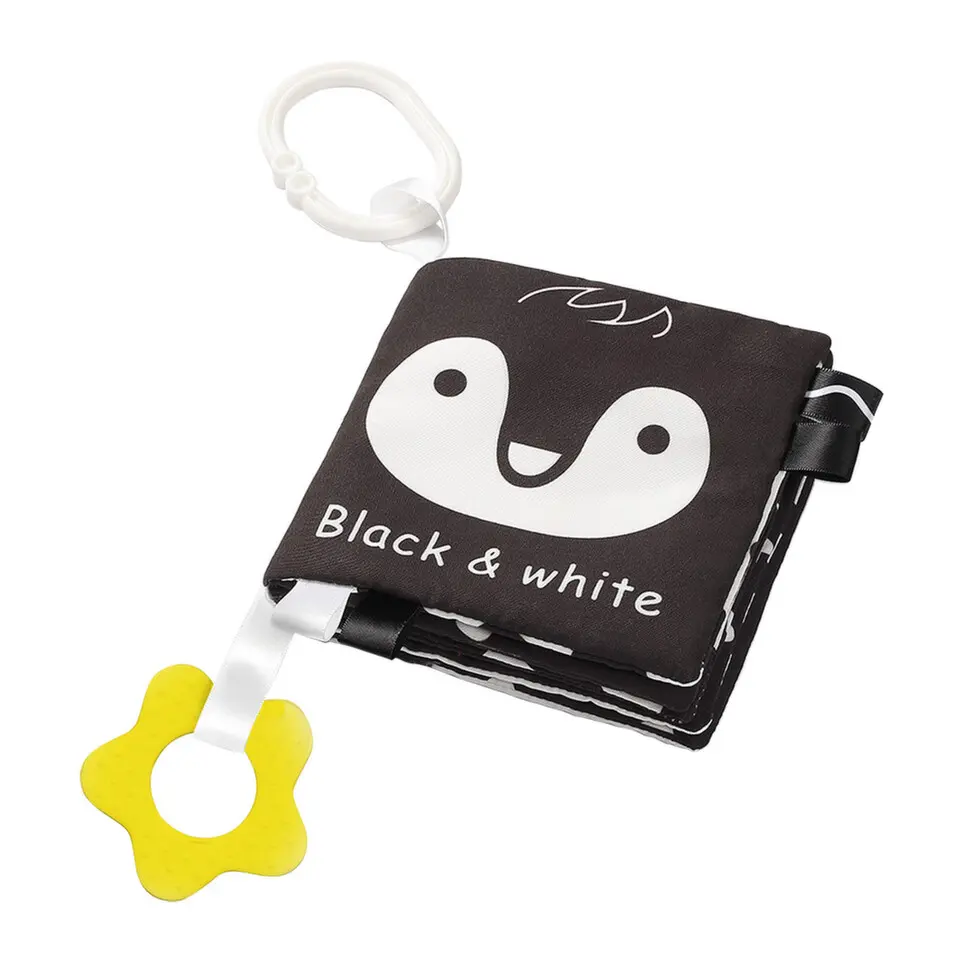 BABYONO Knížka na hraní black&white