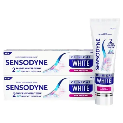 SENSODYNE Clinical White zubní pasta 2x75 ml