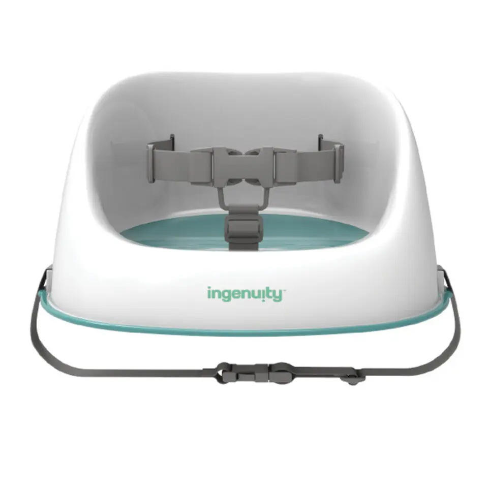 INGENUITY Jídelní židlička na židli Simplicity Seat? Teal 6m+, do 15kg