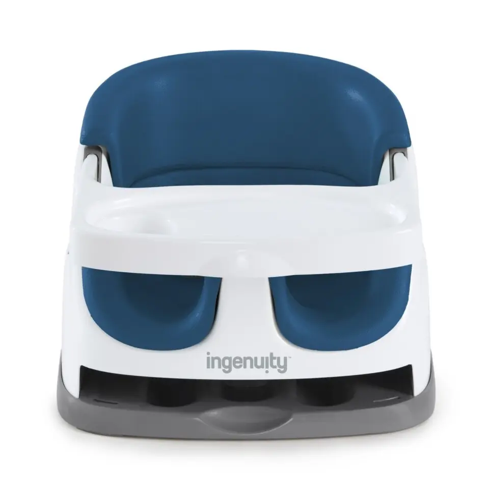 INGENUITY Jídelní židlička na židli 2v1 Baby Base? Night Sky 6m+ do 22kg