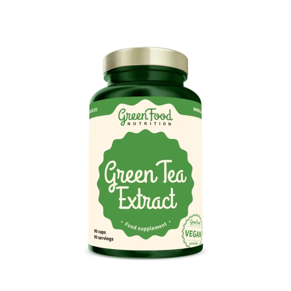 GreenFood Green Tea Extract 90 kapslí