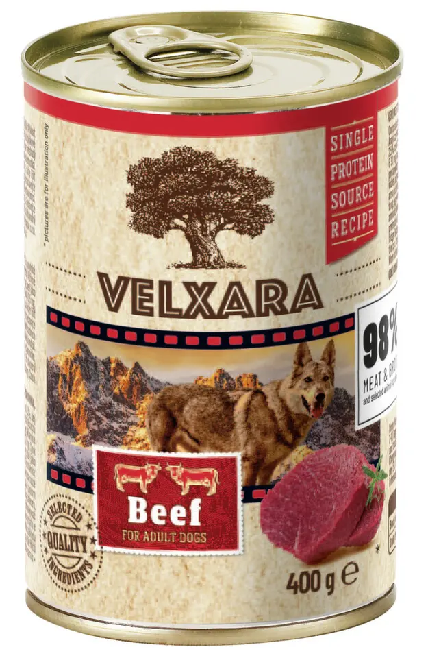 Velxara Paté Dog Adult Beef 400g