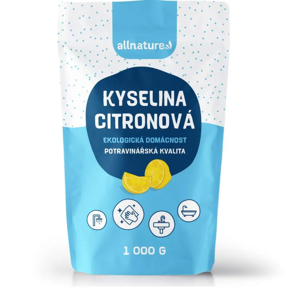 Allnature Kyselina citronová, 1000 g