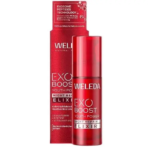 Weleda Exo Boost Astaxanthin Night Repair Elixir 30 ml
