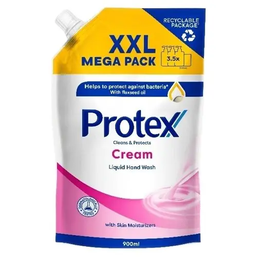 Protex Cleans&Protects Cream Lig.Hand Wash 900ml