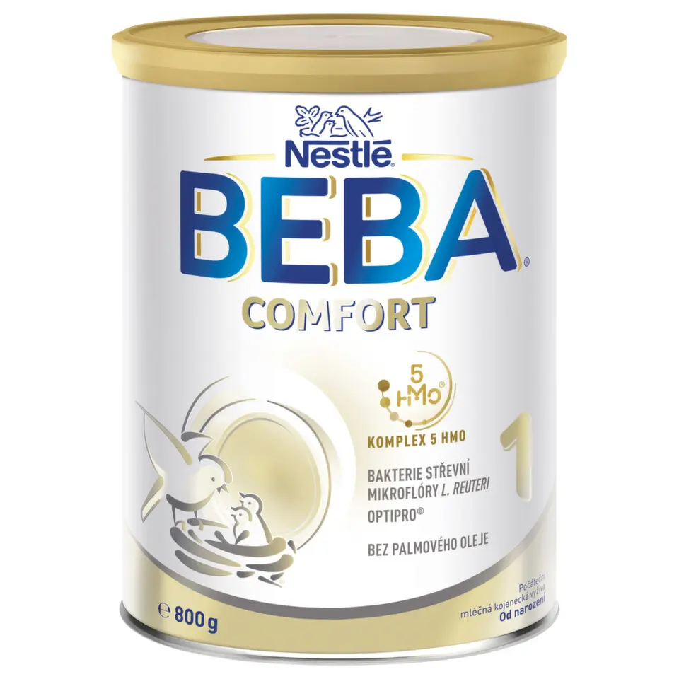 BEBA Počáteční kojenecké mléko COMFORT 1, 0m 800 g