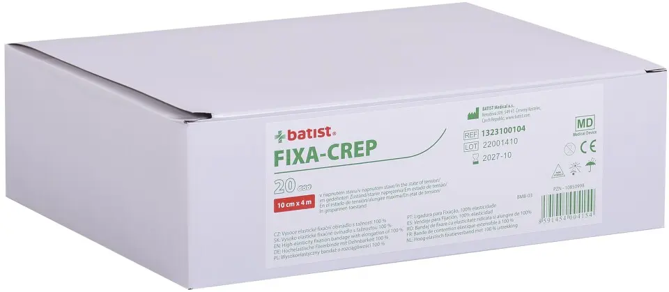 FIXA-CREP obinadlo fixační 10cmx4m 20ks