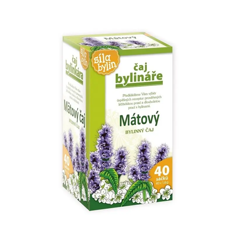 Čaj Bylináře Mátový 40x1.6g