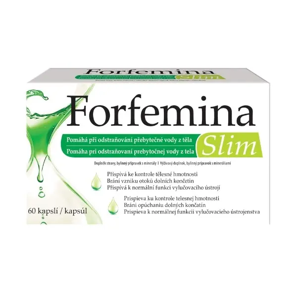Forfemina Slim odvodnění těla 60 kapslí