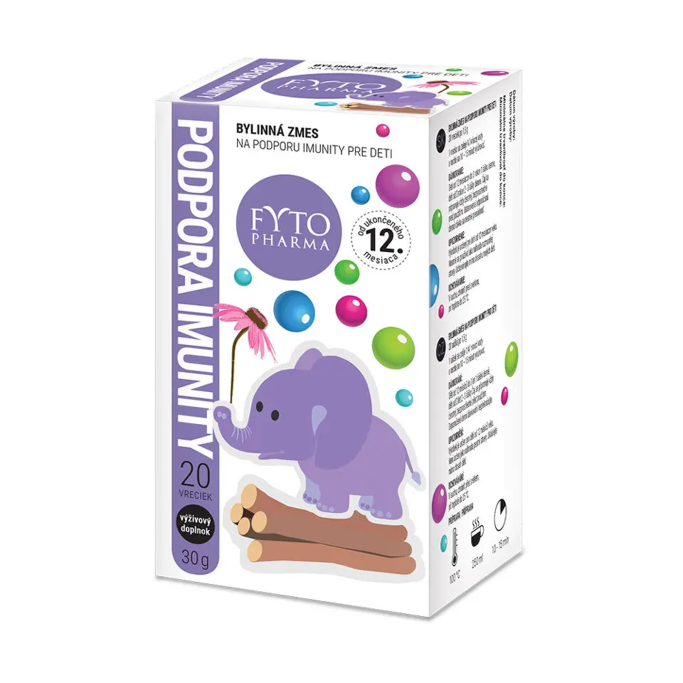 Bylin.směs na podporu imunity dětí 20x1.5g Fytoph.
