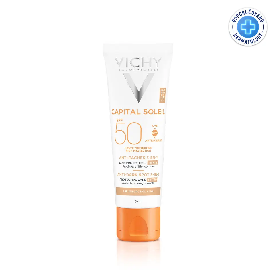 Vichy Idéal Soleil Krém proti skvrnám SPF 50+ 50ml
