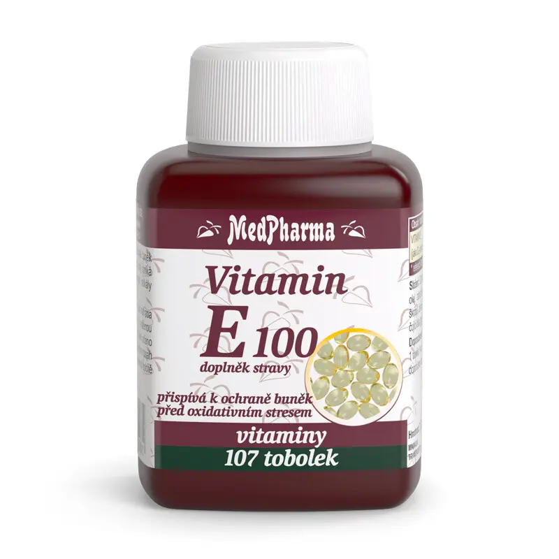 MEDPHARMA Vitamin E 100 107 tobolek
