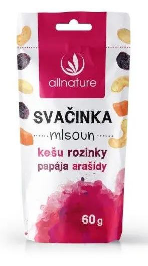 Allnature Směs svačinka Mlsoun 60g