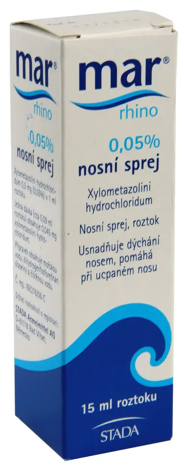 Mar Rhino 0,5mg/ml nosní sprej  15ml