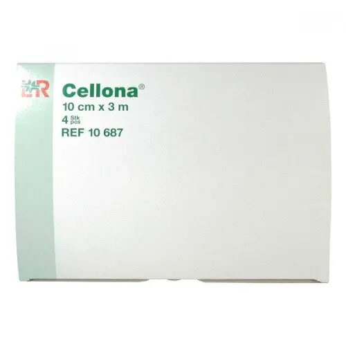 Vata Cellona syntet.pod tuhé obvazy 10cmx3m 4ks