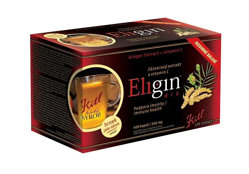 Kitl Eligin Bio rodinné balení 400 kapslí