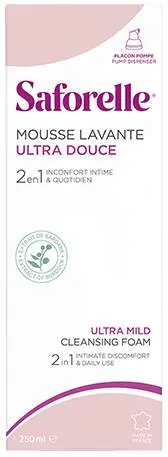Saforelle ultra jemná čisticí pěna 250 ml