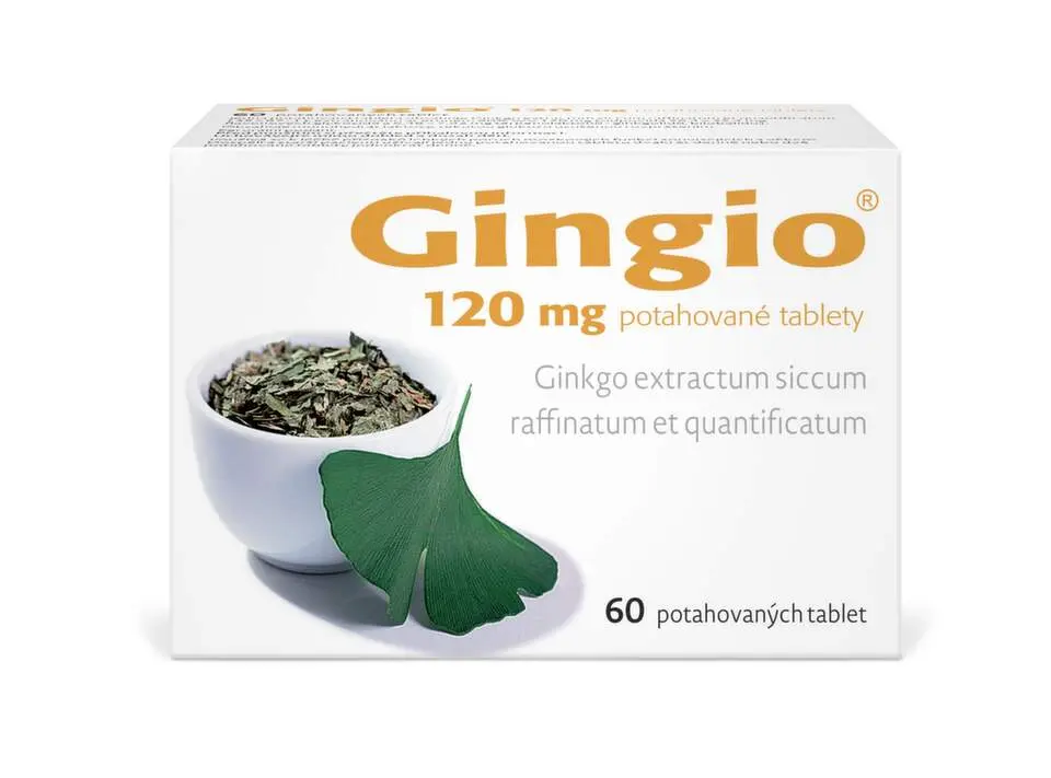 Gingio 120mg potahované tablety 60