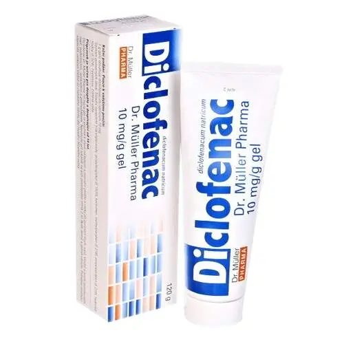 DICLOFENAC DR. MÜLLER PHARMA 10MG/G GEL 1X120G I