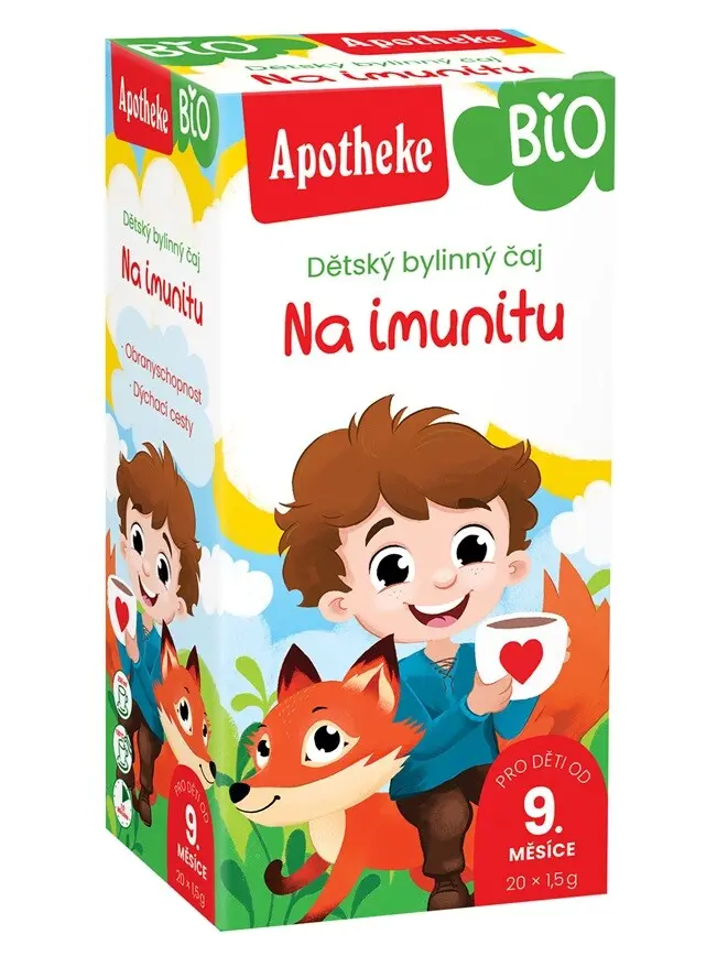 APOTHEKE Dětský čaj na imunitu BIO 20 sáčků