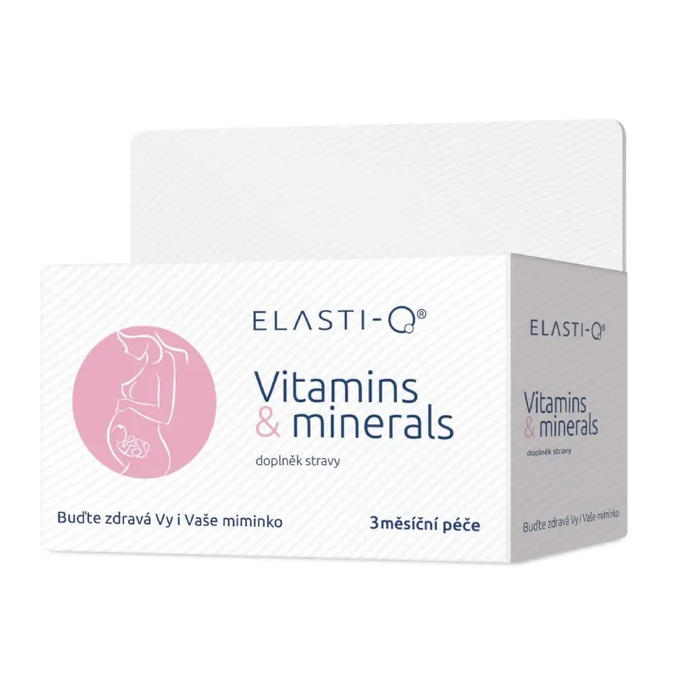 Simply You Elasti-Q Vitamins & Minerals s postupným uvolňováním 90 tablet